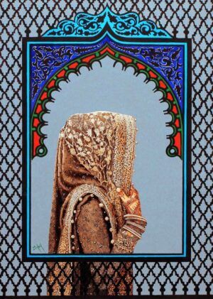 Asif Ghayaz Title: The Melody of Grace Medium: Pen & Ink on Paper Size: 22x31 inches