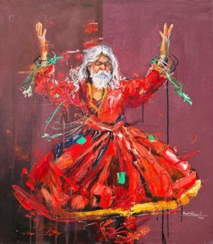 Awais Ahmed | Title: | Medium: Oil On Canvas | Size: 34x39 inches