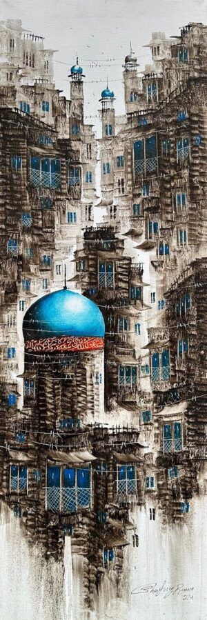Shafiq Rana  | Title:   | Medium: Oil On Canvas  | Size:  12x36 inches