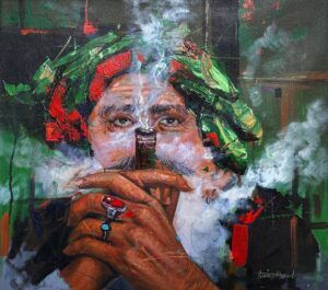 Awais Ahmed | Title: | Medium: Oil On Canvas | Size: 22x24 inches