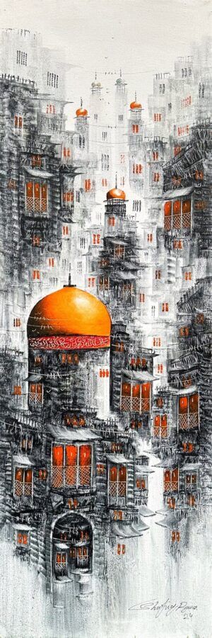 Shafiq Rana  | Title:   | Medium: Oil On Canvas  | Size:  12x36 inches
