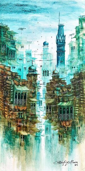 Shafiq Rana  | Title:   | Medium: Oil On Canvas  | Size:  12x24 inches