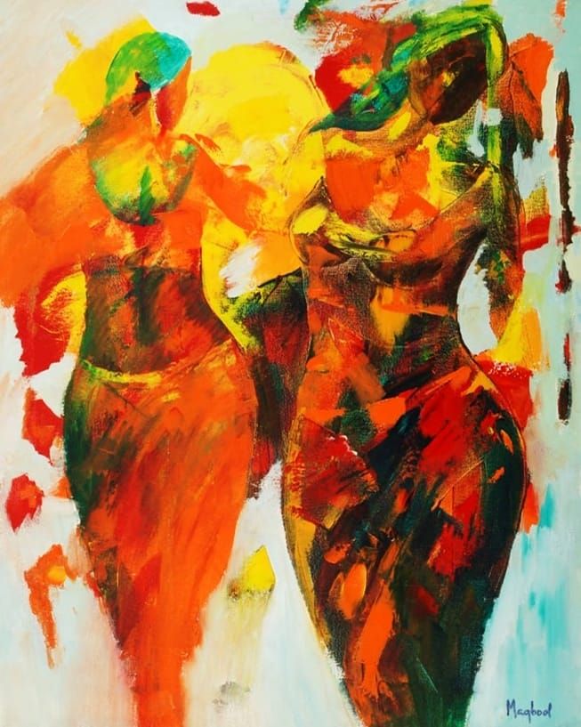 Maqbool Ahmed | Title:  | Medium: Oil on Canvas | Size: 24 x 30 inches
