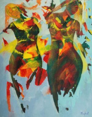 Maqbool Ahmed | Title:  | Medium: Oil on Canvas | Size: 24 x 30 inches