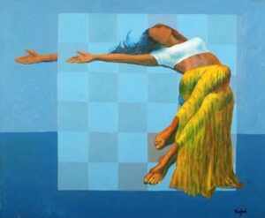 Maqbool Ahmed | Title:  | Medium: Oil on Canvas | Size: 30 x 36 inches