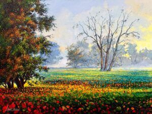 Abdul Jabbar | Title: Untitled | Medium: Oil On Canvas | Size: 36 x 48 inches