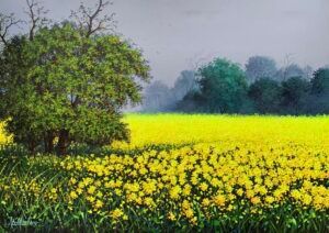 Abdul Jabbar | Title: Untitled | Medium: Oil On Canvas | Size: 30 x 42 inches